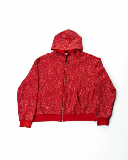 Stolen Arts Red Crystal Hoodie